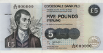 Clydesdale Bank - £5 Famous Scots Series